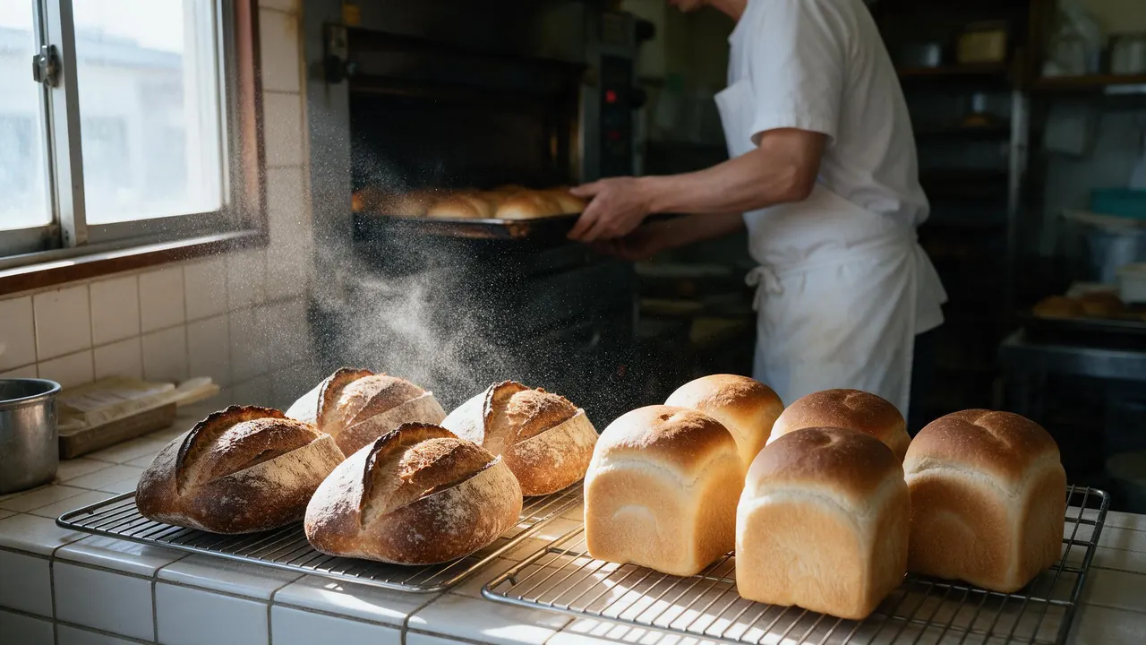 Inside a café & bakery — the kind of business this template is written for
