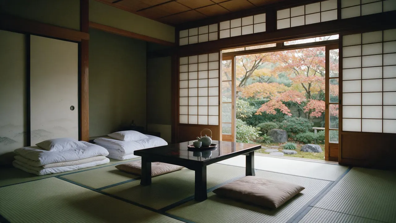 Inside a hotel & ryokan — the kind of business this template is written for