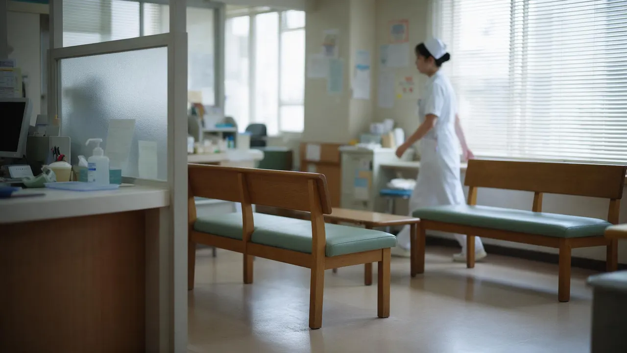 Inside a general clinic — the kind of business this template is written for