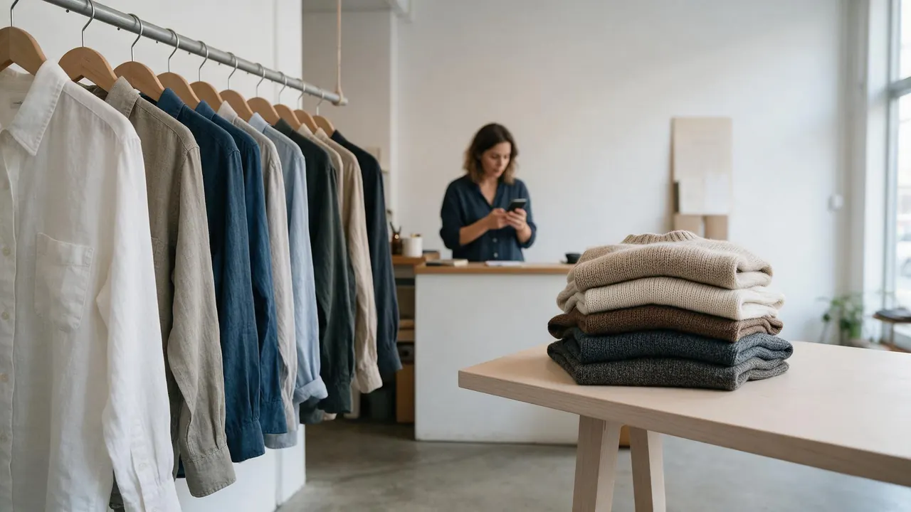 Inside a apparel & boutique — the kind of business this template is written for